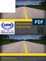 Department of Civil Engineering