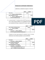 Examen de Contabilidad de Entidades Financieras II