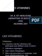 Les Vitamines