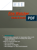 Fire Watcher: Roles & Duets