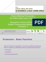 Factors Affecting Fermentation - PPSX