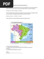 Atividade de Fuso Horário para o 6º Ano Do Ensino Fundamental II