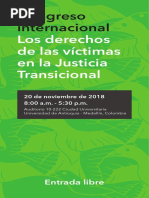 Congreso Derecho de Las Víctimas