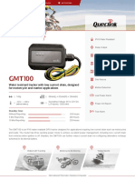 Water Resistant Tracker With Low Current Drain, Designed For Motorcycle and Marine Applications