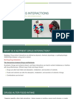 Nutrient-Drug Interactions