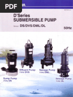 Ebara Pump Catalogue PDF DL Series PDF