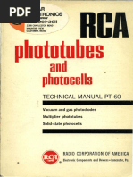 1963 PT-60 RCA Phototubes and Photocells