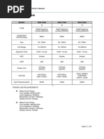 GEMSS Medical NHFG Service Manual