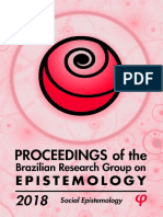 Proceedings of The Brazilian Research Group On Epistemology 2018