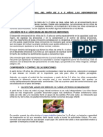 Desarrollo Emocional Del Niño de 3 A 5 Años