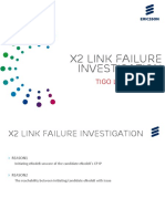 Tigo LTE X2 Link Failure Investigation