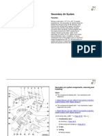 VW Golf 4 Secondary Air System, Engine Afp