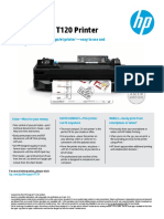 HP Designjet T120 Printer: The Most Affordable HP Designjet Printer - Easy To Use and Ultra Compact