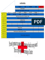 Schedule Odt