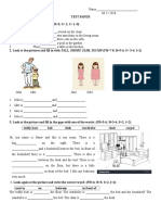 TEST PAPER Clasa 3 Textul 3 2018-2019