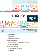 CAÑERÍAS Operaciones Unitarias