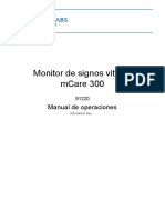 Manual de Operacion Msvspacelabs Mcare 300 - Espàñol PDF