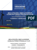 Secundaria - Campo Cosmos-Y-Pensamiento PDF