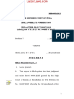 Supreme Court Judgement That HCs Shall Not Decide Disputed Questions Facts Like Possession in Writ Petitions