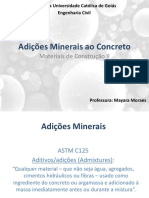 Adições Minerais para Concretos