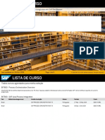 SAP Netweaver Integration - LISTA de CURSO