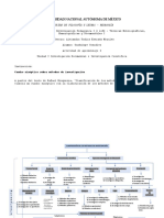 Cuadro Sinóptico Sobre Métodos de Investigación