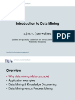 Introduction To Data Mining: A.J.M.M. (Ton) Weijters