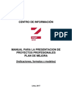 Plan de Mejora ZEGEL IPAE