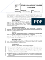 Brazilian Airworthiness Brazilian Airworthiness Directive Directive