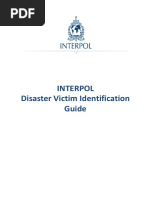 Interpol Disaster Victim Identification Guide