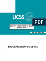 Programacion de Obras