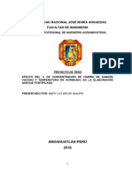 PROYECTO de INVESTIGACION - Efecto de La Concentracion de Harina de Sangre en La Elaboracionde