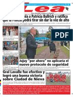 Periódico Lea Jueves 06 de Diciembre Del 2018