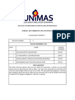 Dna Recombinant Lab 1