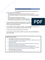 Task 1: Diagnostic Assessment Interview