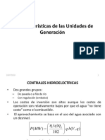 1.1 Características Unidades Generación