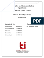 Electronics and Communication Department: Embedded System