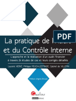 La Pratique de L'audit Et Du Contrôle Interne - L'Approche Et La Réalisation D'un Audit Financier À Travers 24 Études de Cas Et Leurs Corrigés Détaillés