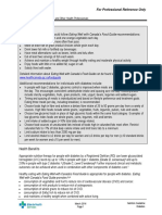 Nutrition Guideline For Diabetes