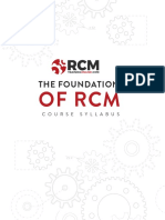 RCM Course Syllabus