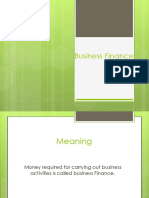 Business Finance