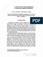 (Reviews in Chemical Engineering) Numerical Solution of The Isothermal Isobaric Phase Equilibrium Problem