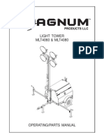 Magnum Light Towers mlt4000 PDF