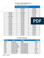 Camera Models Supported: DNR-322L Camera & HDD Compatibility List