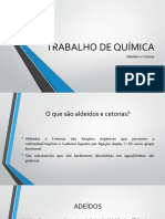 Trabalho de Química