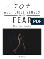 70+ Best Bible Verses About Fear