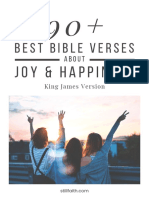 90+ Best Bible Verses About Joy & Happiness