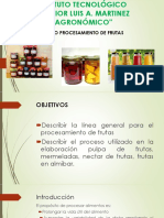 Curso de Procesamiento de Frutas