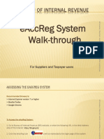 BIR eAccReg System Walkthrough For TP Users - RZM