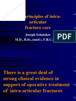 The Principles of Intra-Articular Fracture Care: Joseph Schatzker M.D., B.SC., (Med.), F.R.C.S. (C)